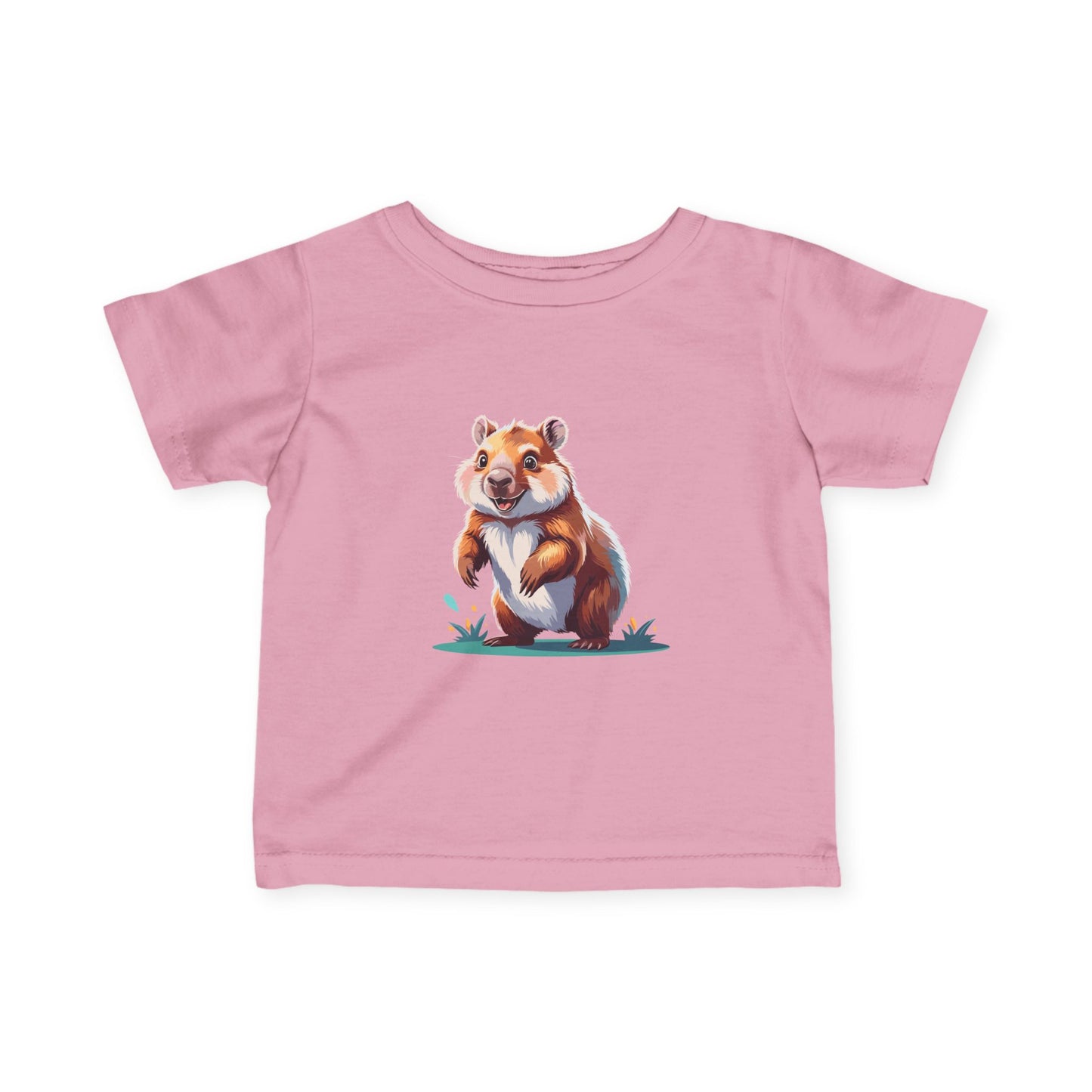 Adorable Wombat Tee, Baby T-Shirt, Toddler Gift, Cute Apparel, Birthday Outfit, Animal Lover's Fashion