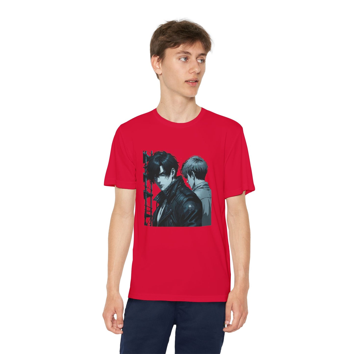 Youth Competitor Tee, Cool Graphic Tee, Urban Youth Shirt, Trendy Casual Wear, Unique Style T-Shirt, Statement Youth Apparel
