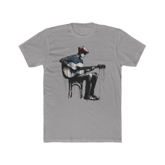 Artistic Musician Unisex Tee, Perfect Gift for Musicians, Creative Souls, Music Lovers, Art Festival, Casual Wear