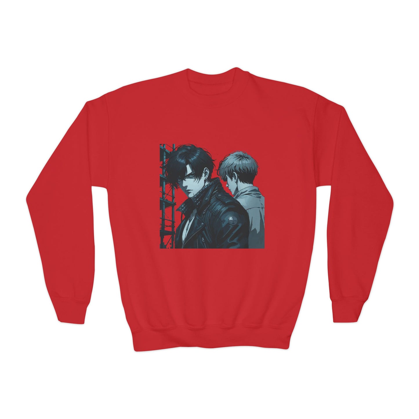 Youth Crewneck Sweatshirt - Vintage-Inspired Graphic Sweatshirt for Teens, Casual Wear, Gift for Birthdays & Holidays, Cozy Outfit