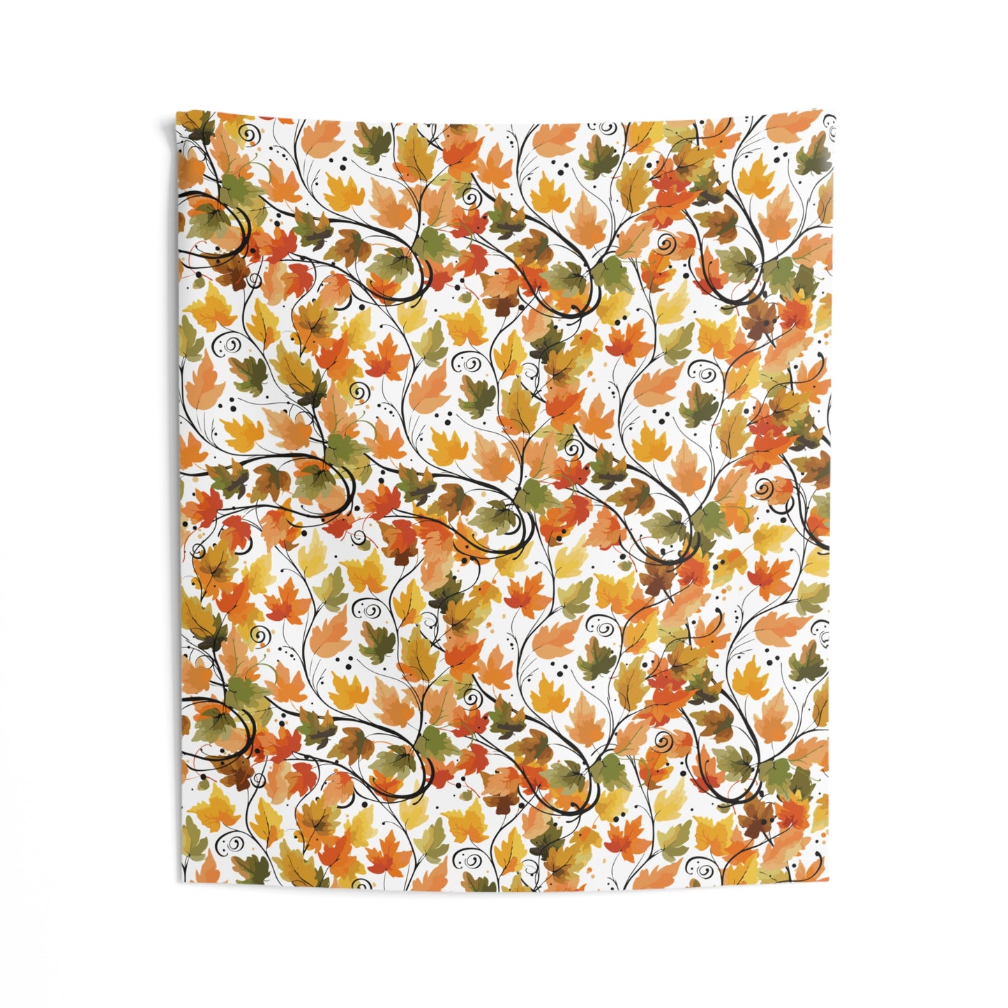 Autumn Leaf Wall Tapestry - Cozy Home Decor, Nature-Inspired Art, Fall Aesthetic, Seasonal Room Accent, Perfect for Thanksgiving
