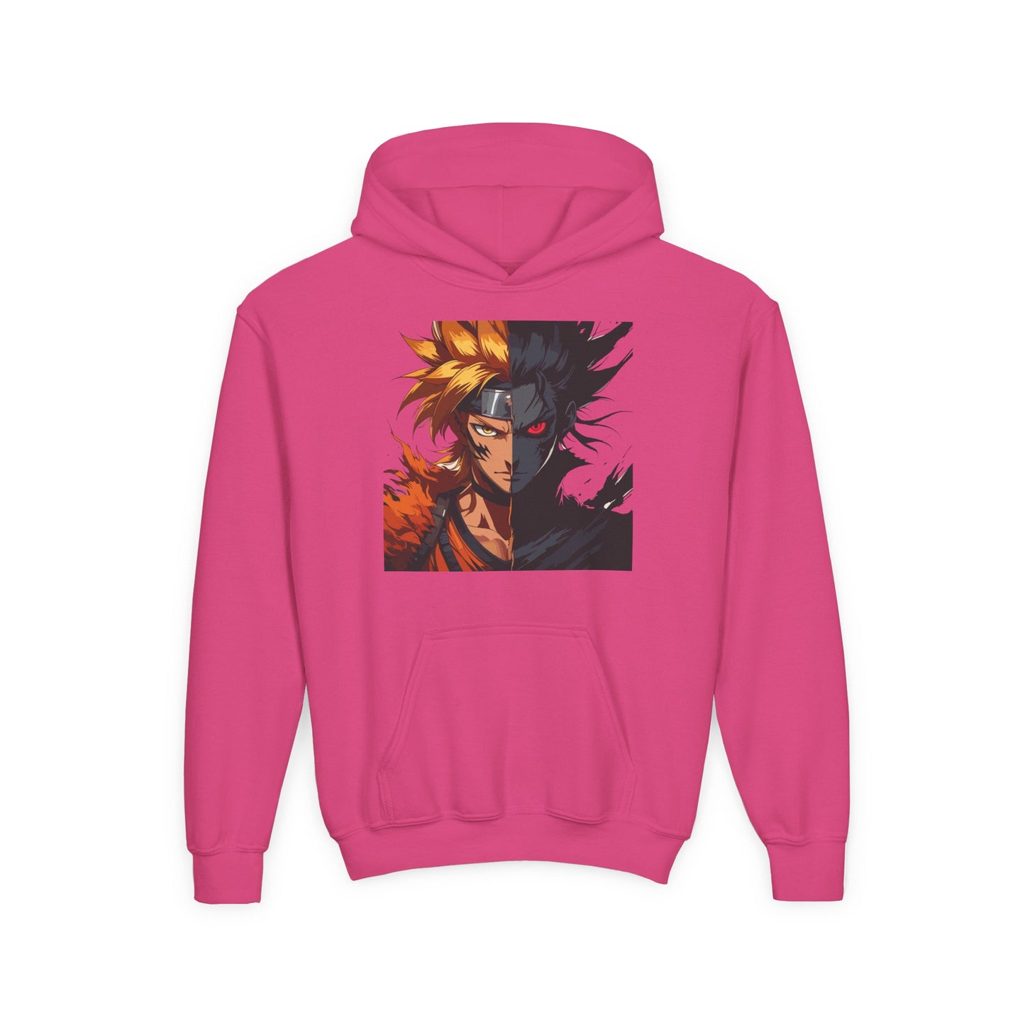 Anime-Inspired Youth Hoodie, Cozy Anime Sweatshirt, Stylish Teens' Hoody, Perfect Gift for Anime Lovers, Casual Wear for All Seasons