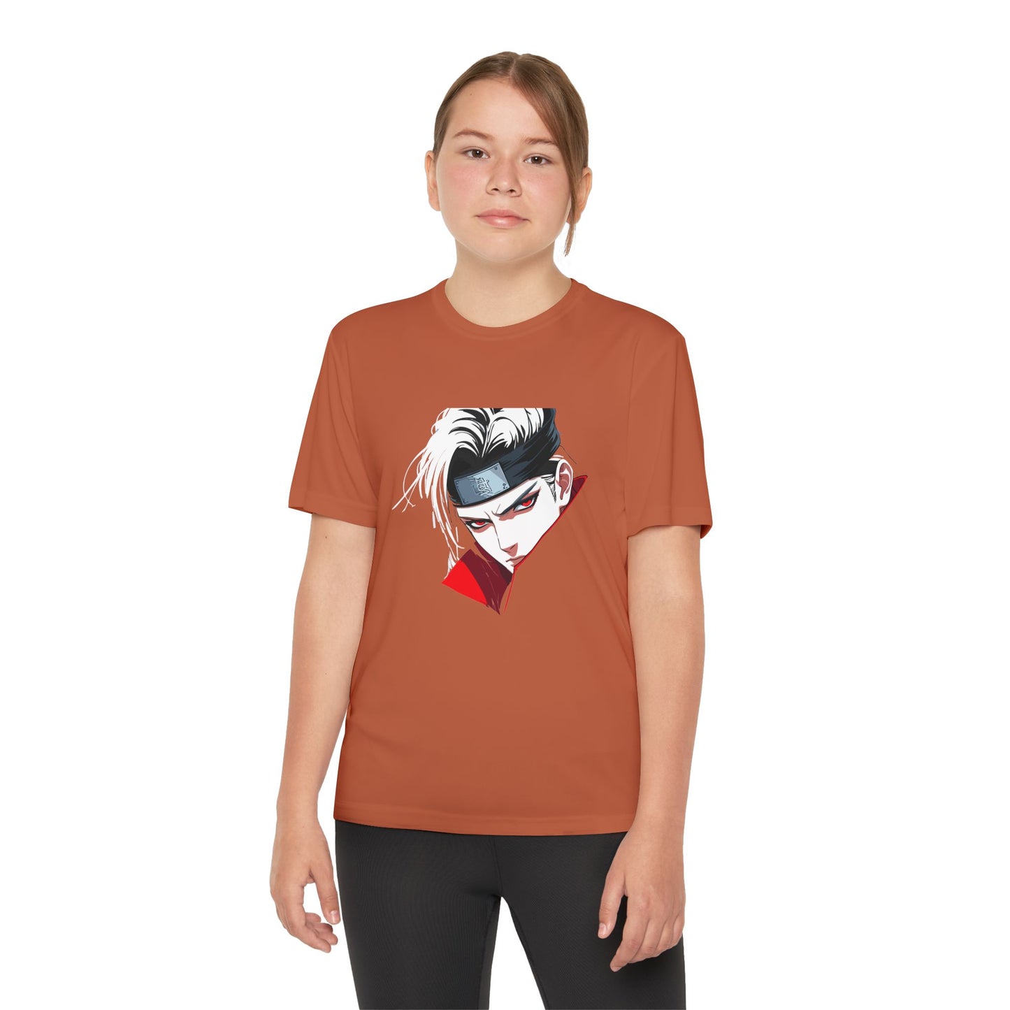 Youth Anime Fighter Tee, Cool Youth T-Shirt, Graphic Tee for Kids, Competition Shirt, Gift for Young Athletes
