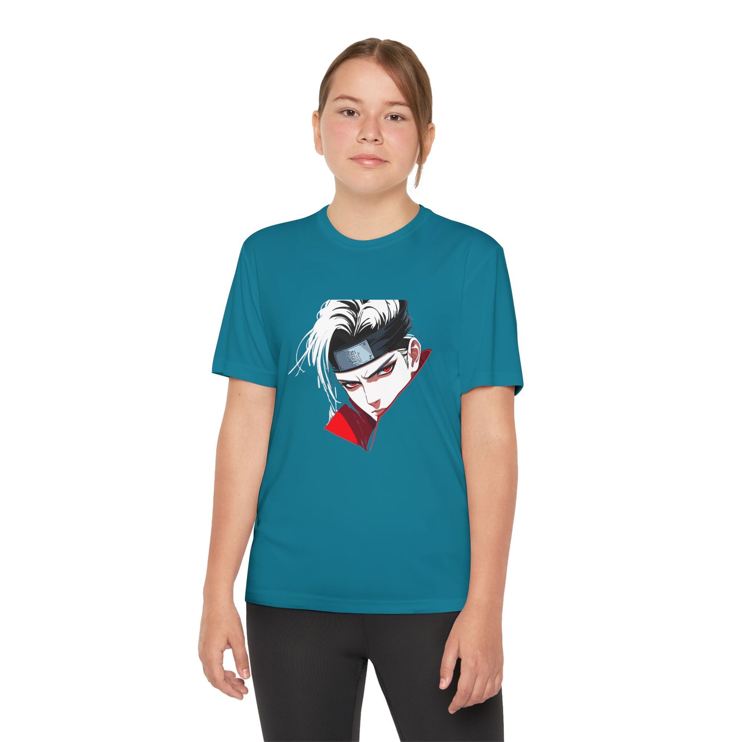 Youth Anime Fighter Tee, Cool Youth T-Shirt, Graphic Tee for Kids, Competition Shirt, Gift for Young Athletes