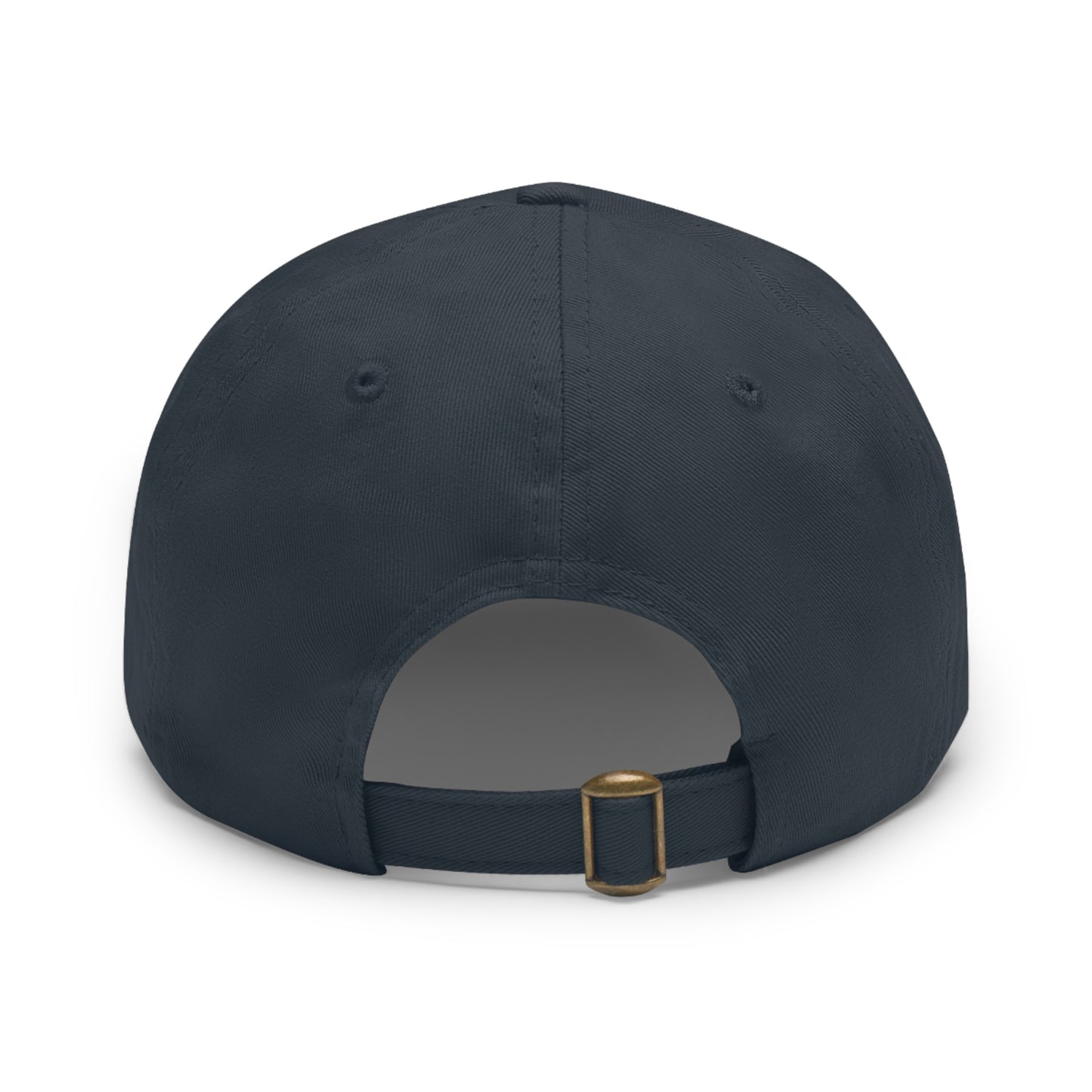 Adventure Dad Hat with Leather Patch - The World is My Home, Travel Gift, Casual Wear, Outdoor Activities, Father's Day