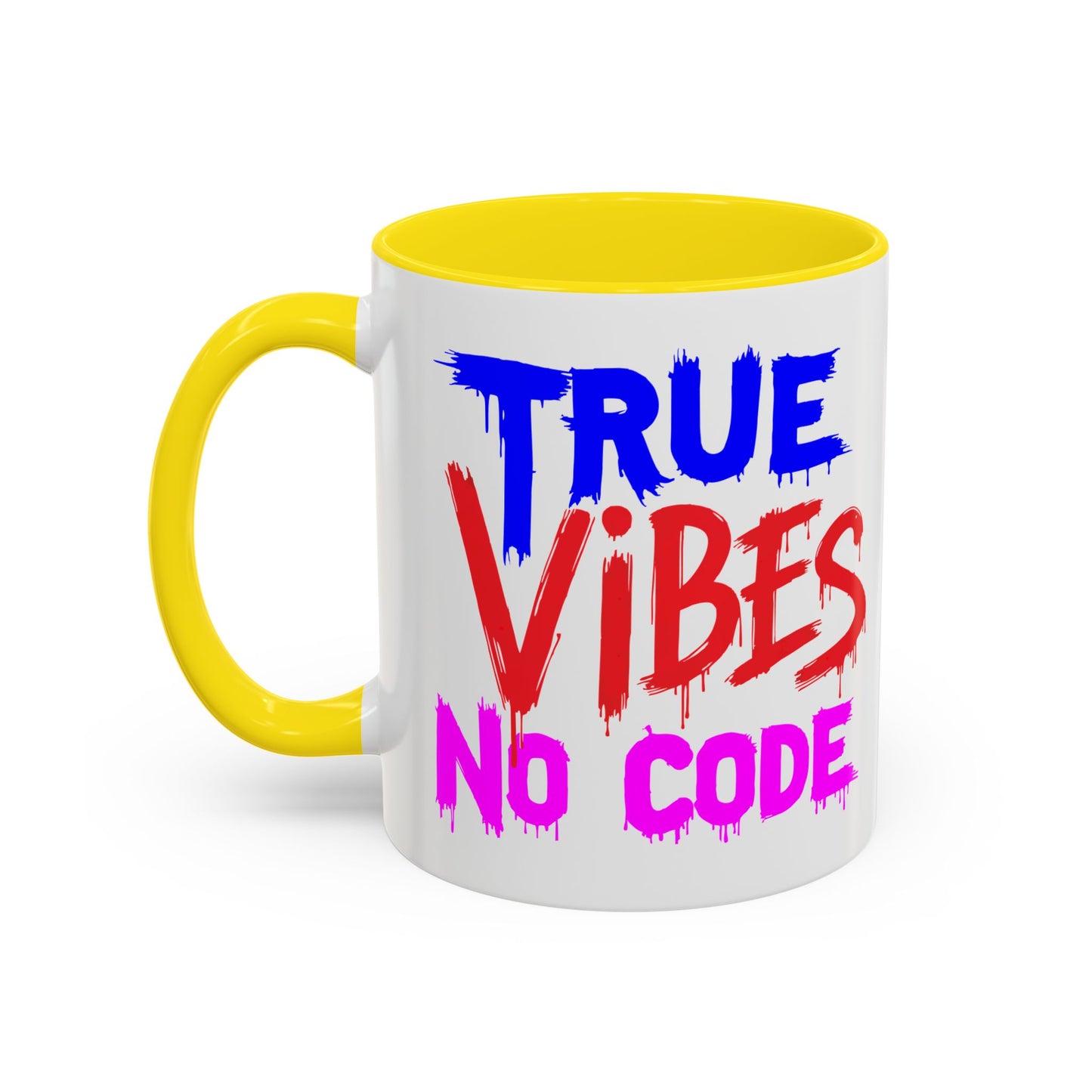 Colorful Quote Coffee Mug - True Vibes No Code, Fun Gift for Coffee Lovers, Unique Desk Accessory, Inspirational Mug, Perfect for [...]