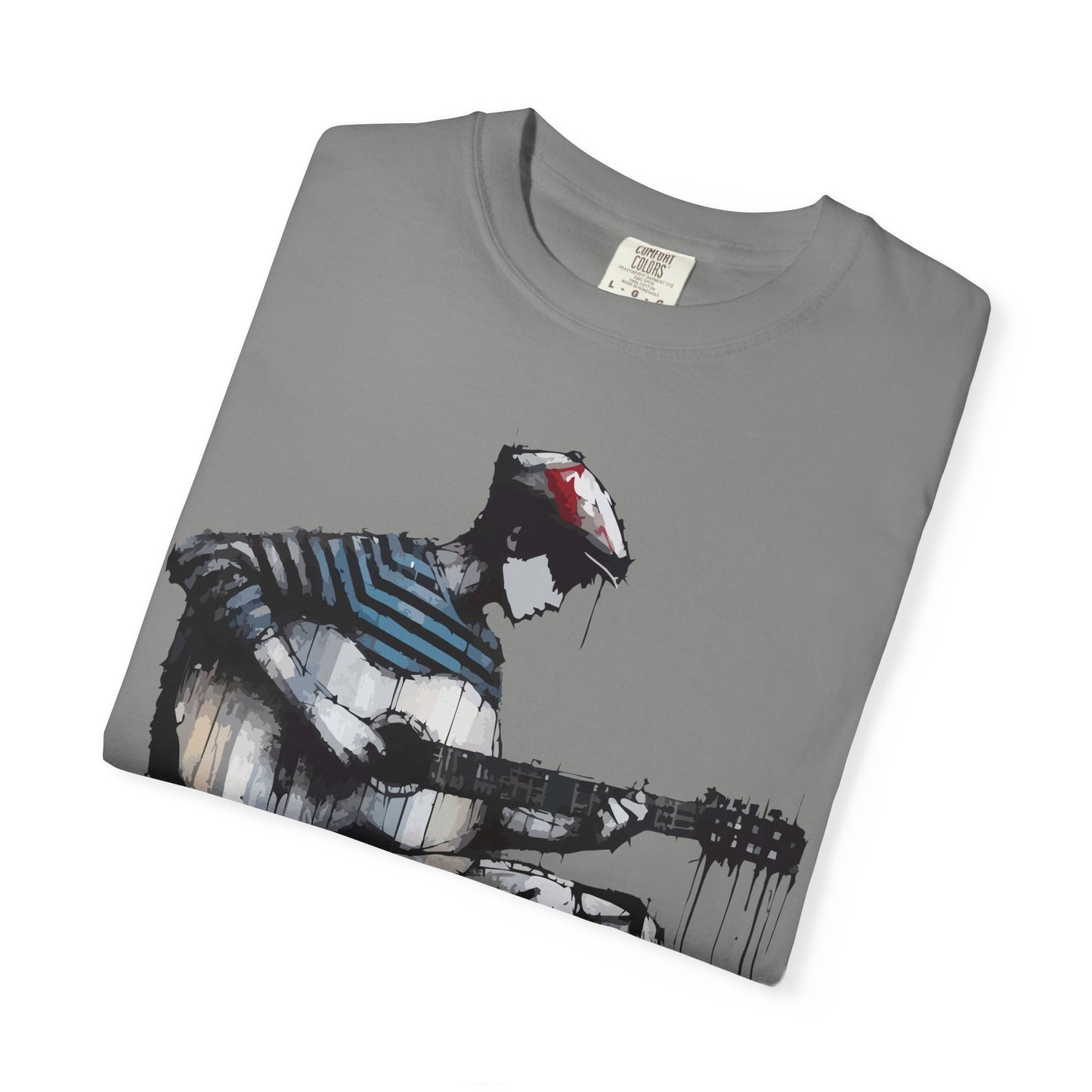 Artistic Guitarist Unisex T-shirt, Music Lover Gift, Bohemian Style Tee, Unisex Gift, Casual Wear