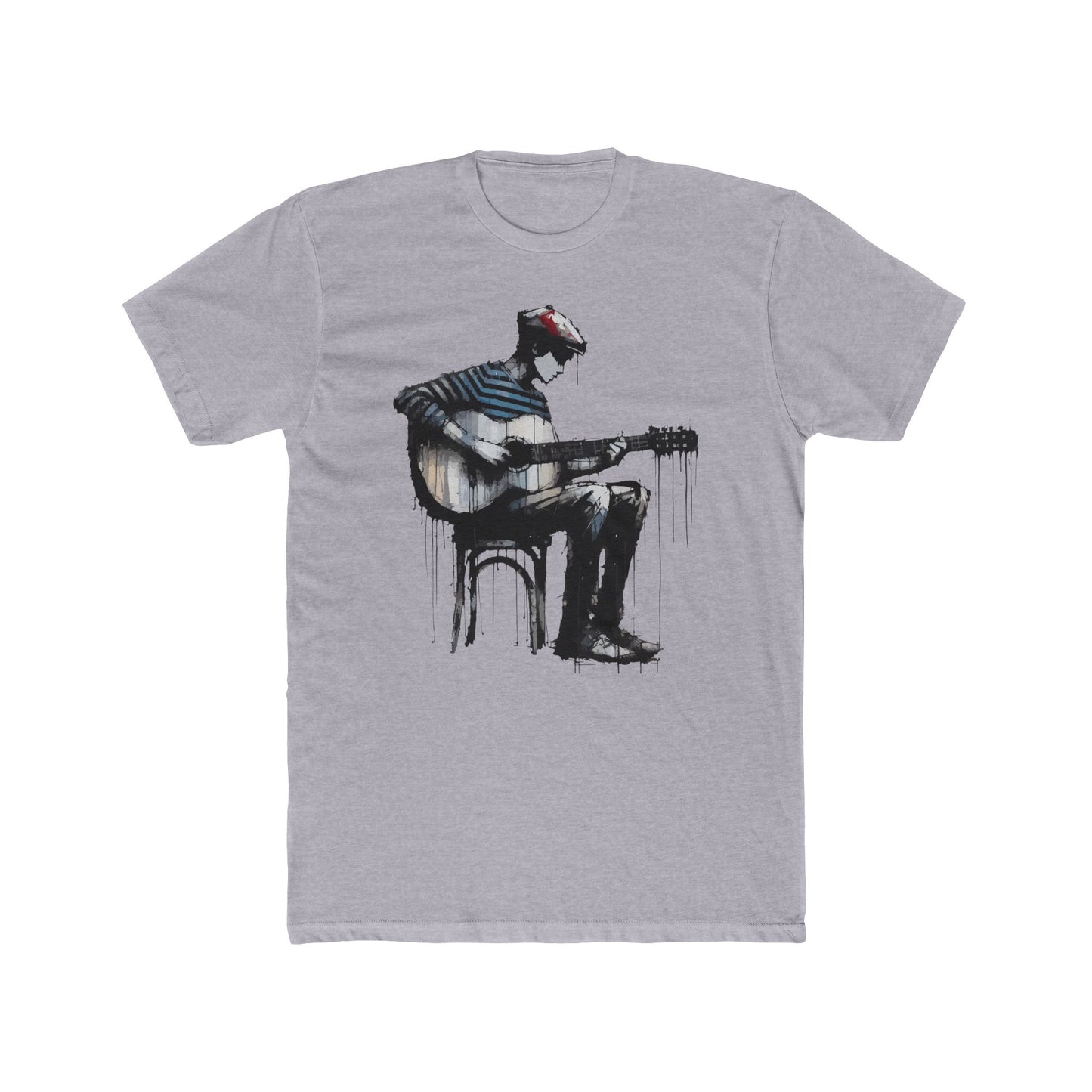 Artistic Musician Unisex Tee, Perfect Gift for Musicians, Creative Souls, Music Lovers, Art Festival, Casual Wear