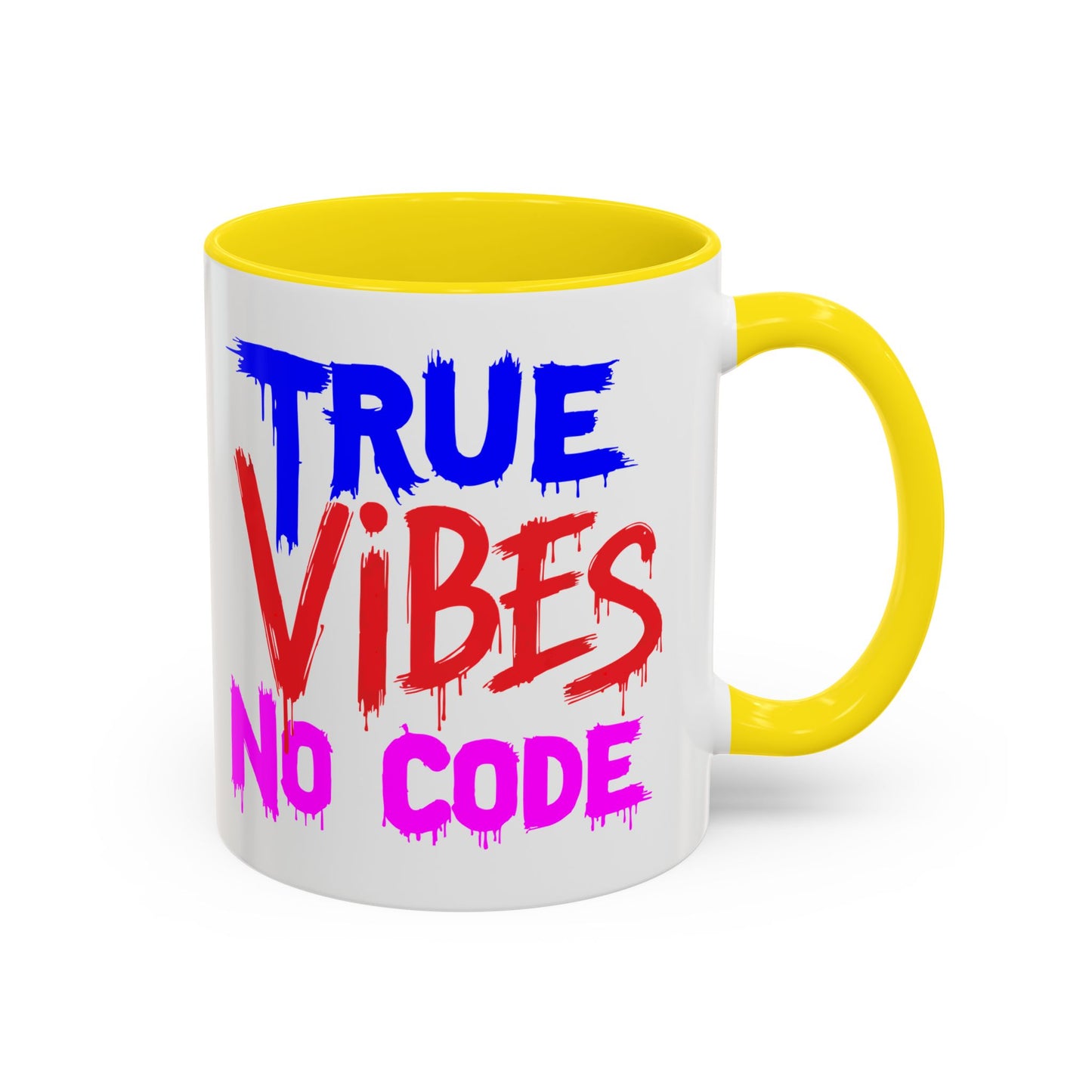 Colorful Quote Coffee Mug - True Vibes No Code, Fun Gift for Coffee Lovers, Unique Desk Accessory, Inspirational Mug, Perfect for [...]