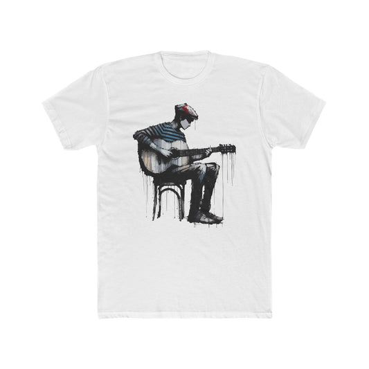 Artistic Musician Unisex Tee, Perfect Gift for Musicians, Creative Souls, Music Lovers, Art Festival, Casual Wear