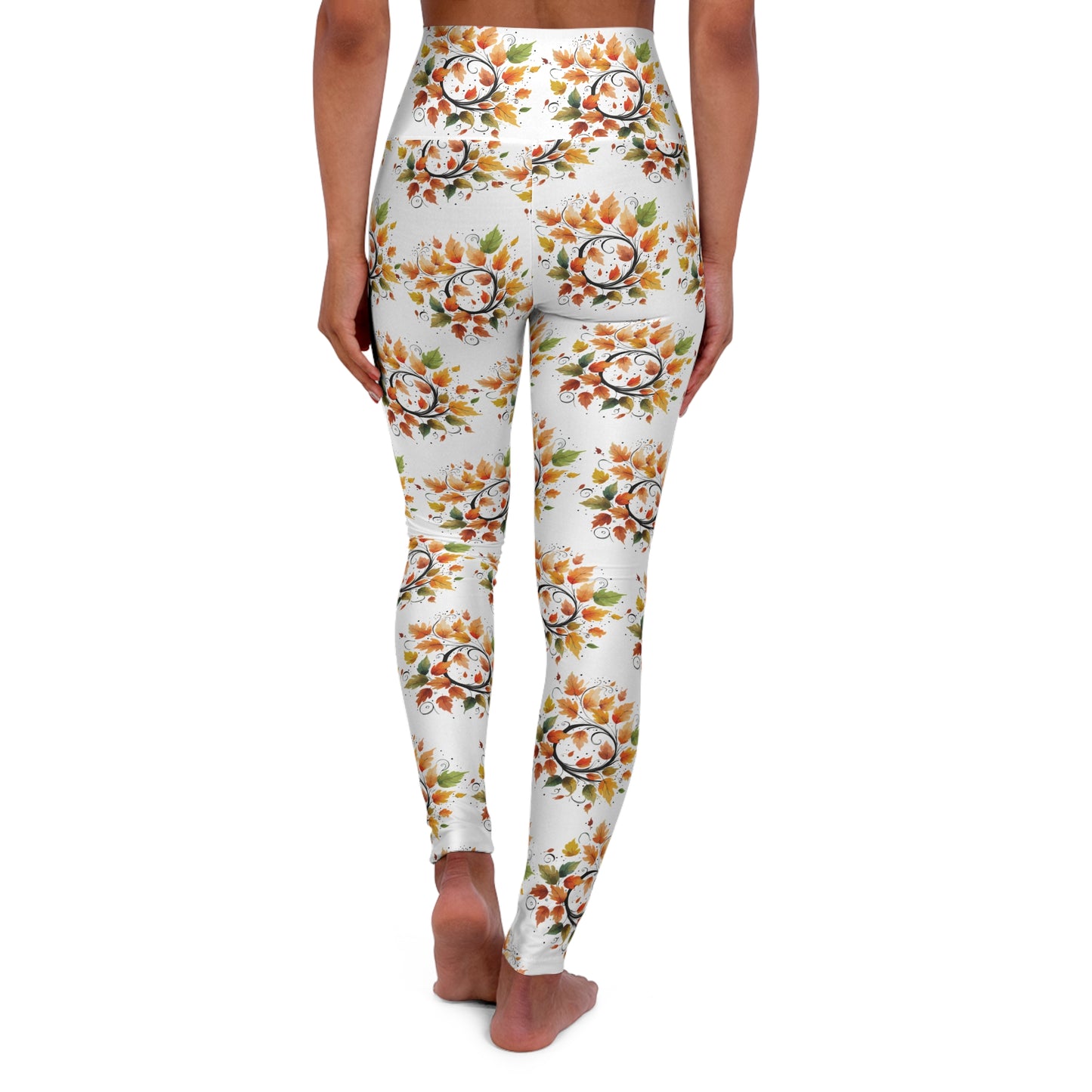 Floral High Waisted Yoga Leggings, Comfortable Workout Leggings, Perfect for Fitness and Yoga, Stylish Athleisure Apparel, Gift for [...]