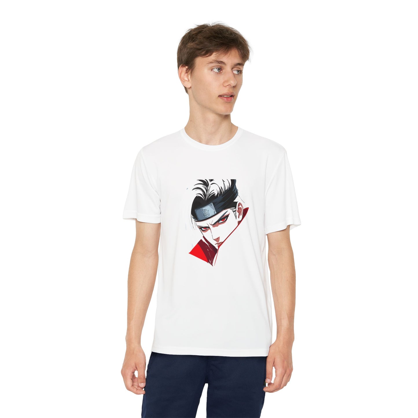 Youth Anime Fighter Tee, Cool Youth T-Shirt, Graphic Tee for Kids, Competition Shirt, Gift for Young Athletes